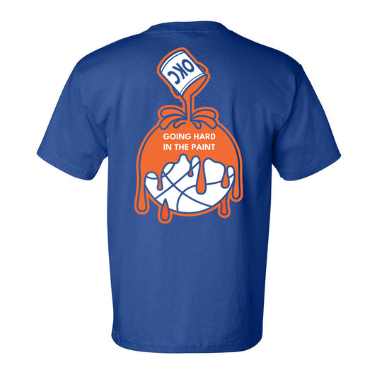 Paint Pocket Tee - Blue