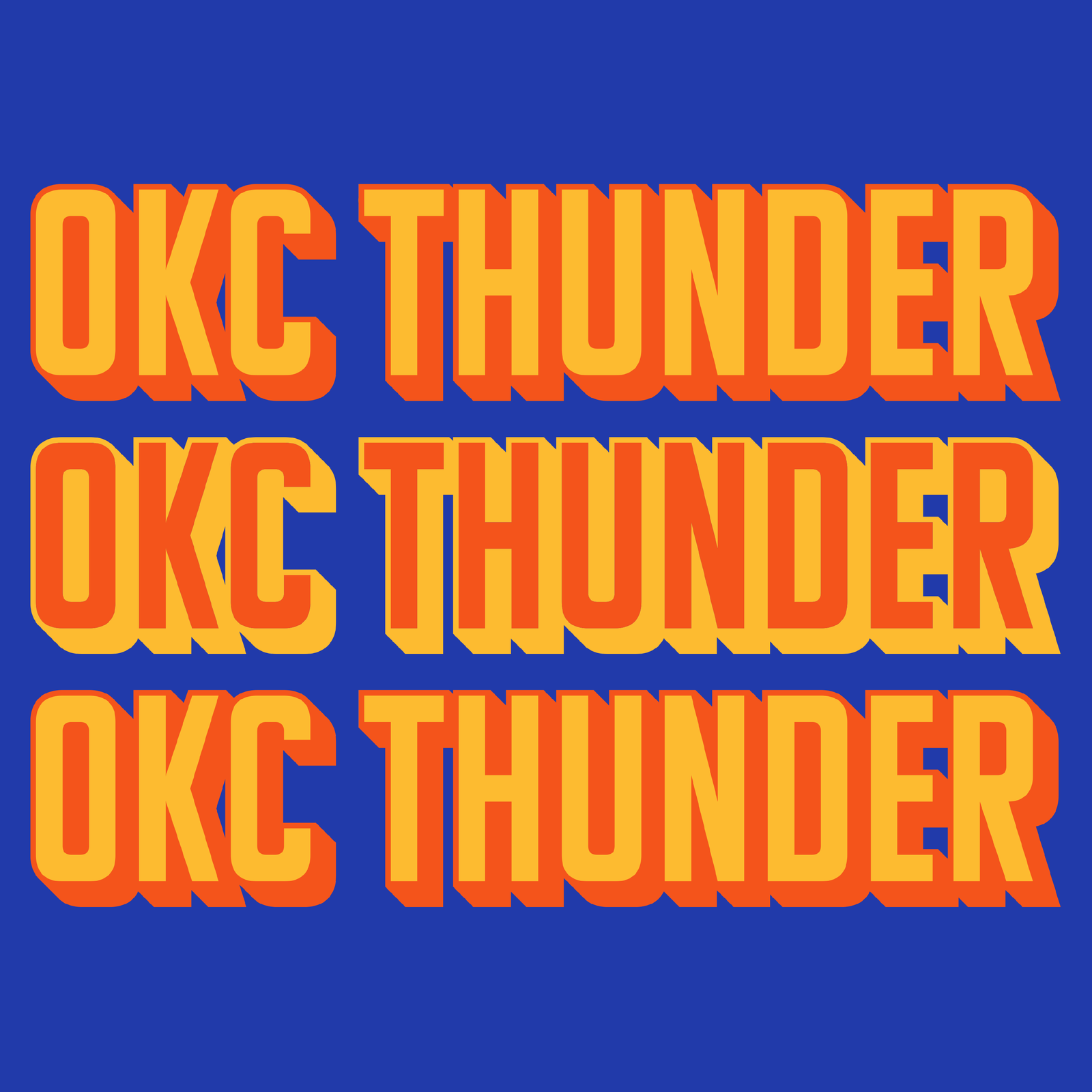 OKC Basketball Car Flags