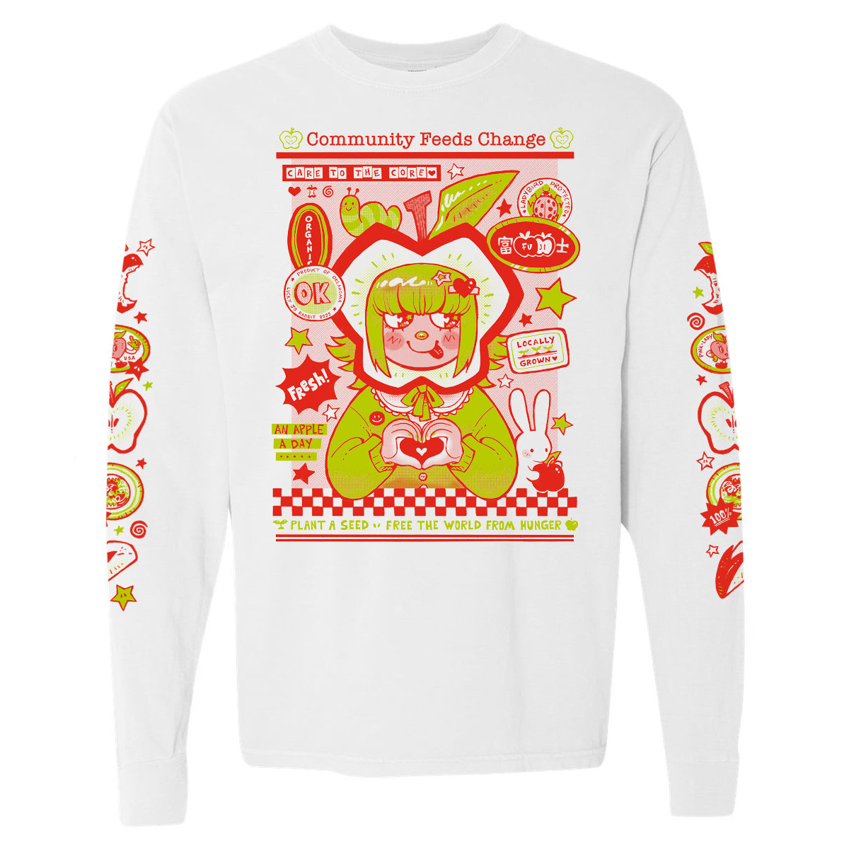 Community Feeds Change Long-Sleeve