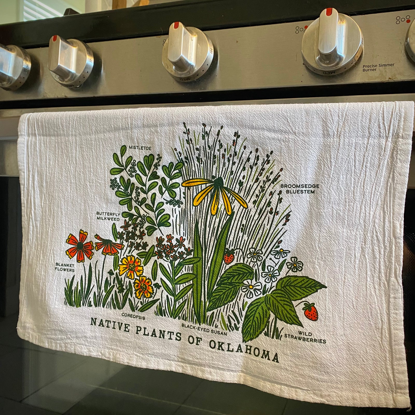 OK Native Plants & Trees Towel Set