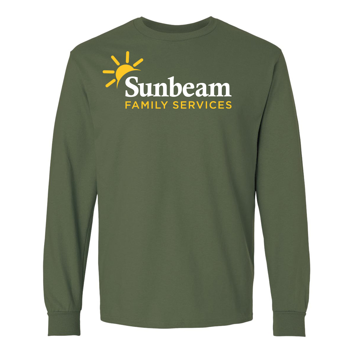 Olive Green Logo | Long-Sleeve
