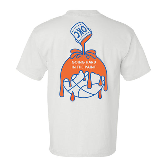 Paint Pocket Tee - White