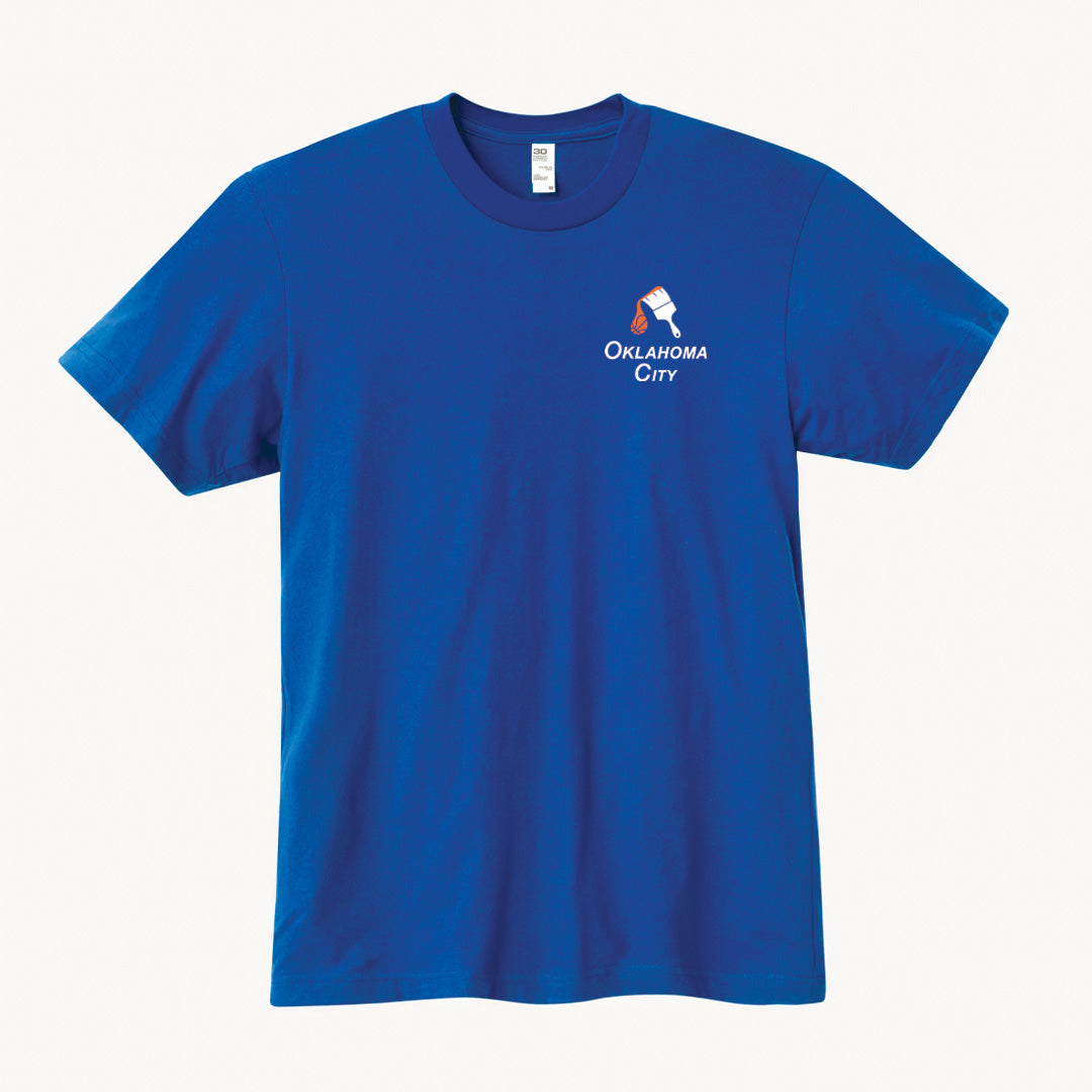 Paint Tee - Blue